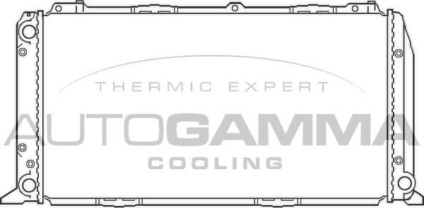 Autogamma 100041 - Radiators, Motora dzesēšanas sistēma autodraugiem.lv