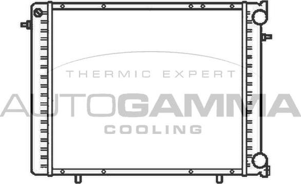 Autogamma 100854 - Radiators, Motora dzesēšanas sistēma autodraugiem.lv