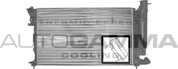 Autogamma 100212 - Radiators, Motora dzesēšanas sistēma autodraugiem.lv