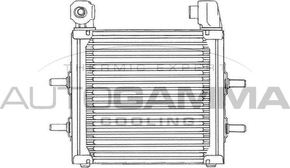 Autogamma 101521 - Eļļas radiators, Motoreļļa autodraugiem.lv