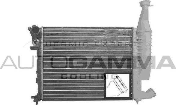 Autogamma 101346 - Radiators, Motora dzesēšanas sistēma autodraugiem.lv