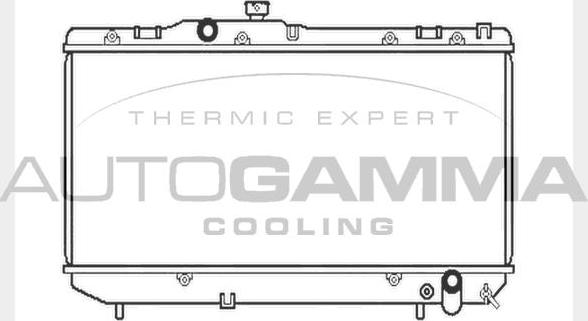 Autogamma 101356 - Radiators, Motora dzesēšanas sistēma autodraugiem.lv