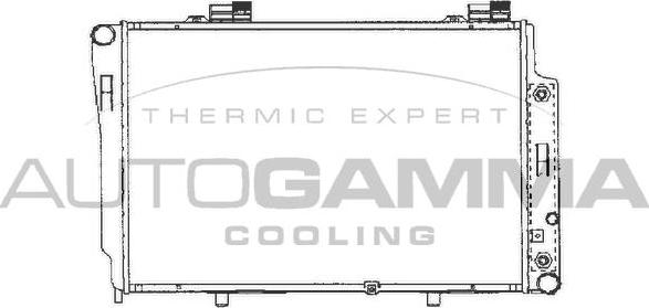 Autogamma 101320 - Radiators, Motora dzesēšanas sistēma autodraugiem.lv