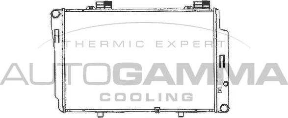 Autogamma 101321 - Radiators, Motora dzesēšanas sistēma autodraugiem.lv