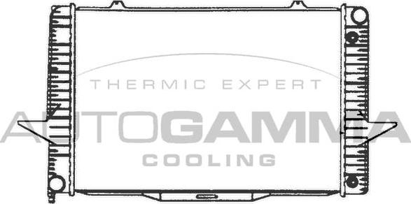 Autogamma 101292 - Radiators, Motora dzesēšanas sistēma autodraugiem.lv