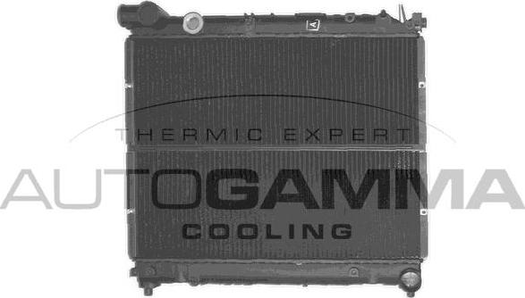 Autogamma 101265 - Radiators, Motora dzesēšanas sistēma autodraugiem.lv