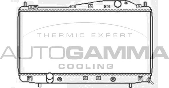 Autogamma 103953 - Radiators, Motora dzesēšanas sistēma autodraugiem.lv