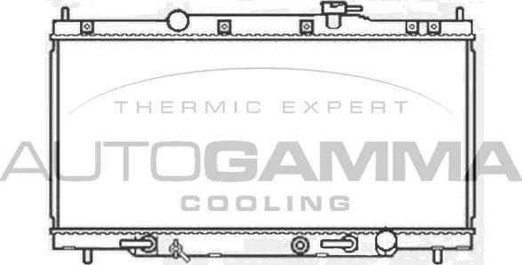 Autogamma 103929 - Radiators, Motora dzesēšanas sistēma autodraugiem.lv