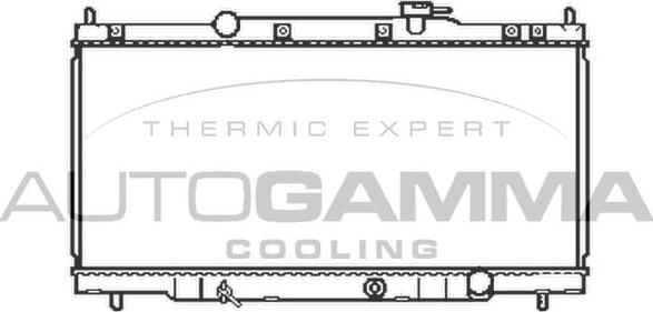 Autogamma 103928 - Radiators, Motora dzesēšanas sistēma autodraugiem.lv