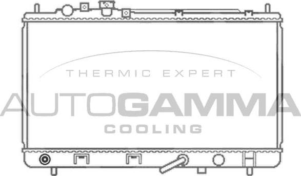 Autogamma 103057 - Radiators, Motora dzesēšanas sistēma autodraugiem.lv