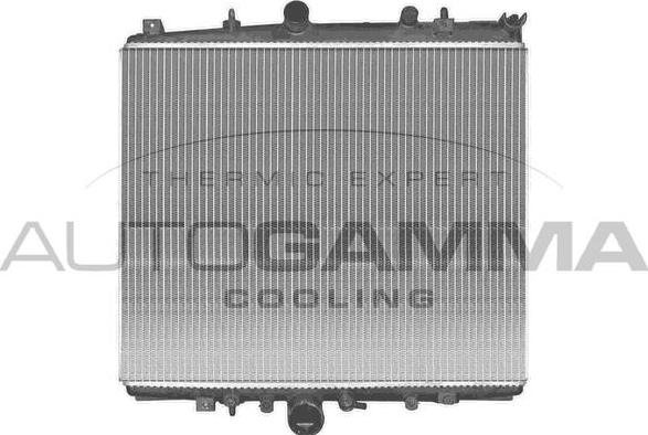 Autogamma 103167 - Radiators, Motora dzesēšanas sistēma autodraugiem.lv