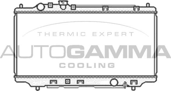 Autogamma 103854 - Radiators, Motora dzesēšanas sistēma autodraugiem.lv