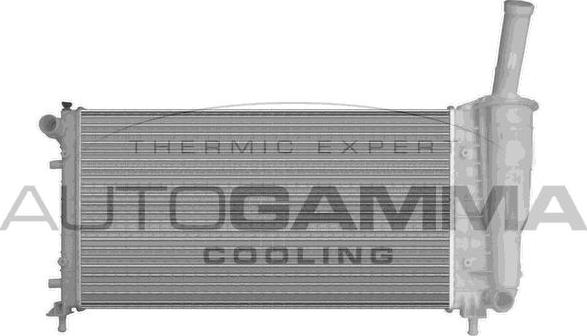 Autogamma 103356 - Radiators, Motora dzesēšanas sistēma autodraugiem.lv