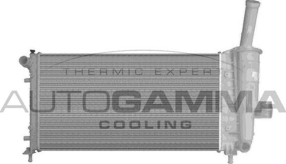 Autogamma 103357 - Radiators, Motora dzesēšanas sistēma autodraugiem.lv