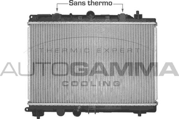 Autogamma 102945 - Radiators, Motora dzesēšanas sistēma autodraugiem.lv