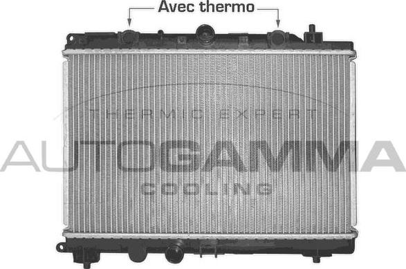 Autogamma 102946 - Radiators, Motora dzesēšanas sistēma autodraugiem.lv