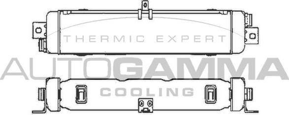 Autogamma 102015 - Eļļas radiators, Motoreļļa autodraugiem.lv