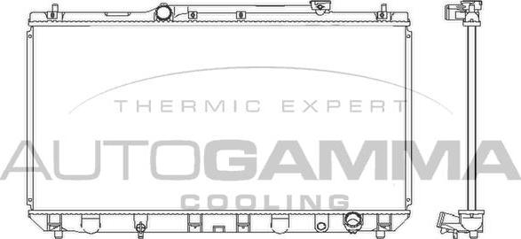 Autogamma 102354 - Radiators, Motora dzesēšanas sistēma autodraugiem.lv