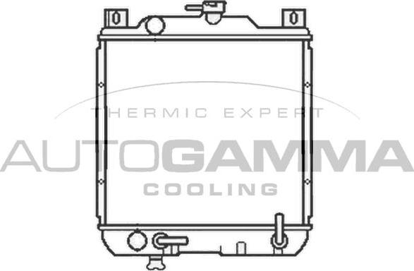 Autogamma 102331 - Radiators, Motora dzesēšanas sistēma autodraugiem.lv