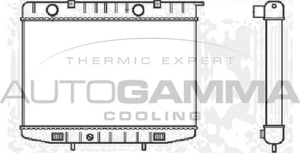 Autogamma 102230 - Radiators, Motora dzesēšanas sistēma autodraugiem.lv