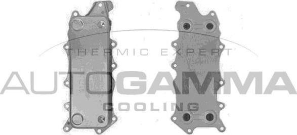 Autogamma 110006 - Eļļas radiators, Motoreļļa autodraugiem.lv