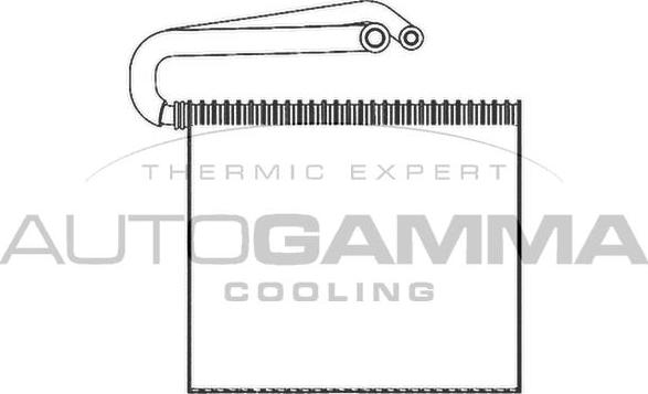 Autogamma 112099 - Iztvaikotājs, Gaisa kondicionēšanas sistēma autodraugiem.lv