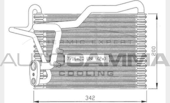 Autogamma 112009 - Iztvaikotājs, Gaisa kondicionēšanas sistēma autodraugiem.lv
