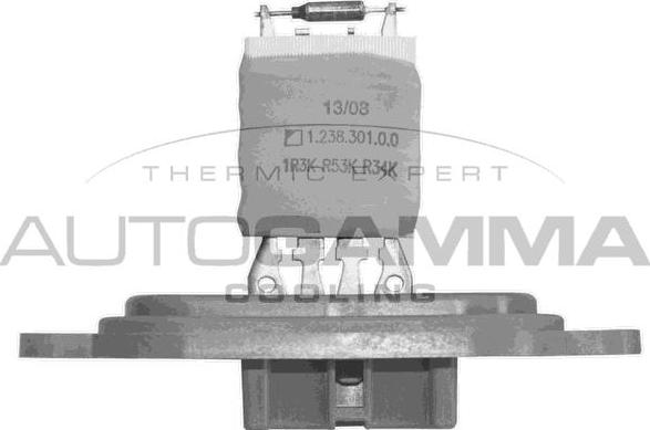 Autogamma GA15701 - Rezistors, Salona ventilators autodraugiem.lv