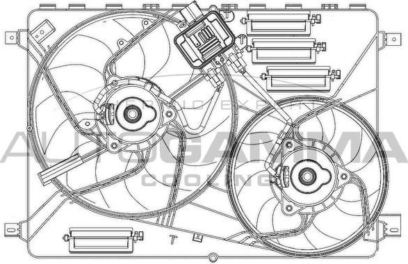 Autogamma GA200961 - Ventilators, Motora dzesēšanas sistēma autodraugiem.lv