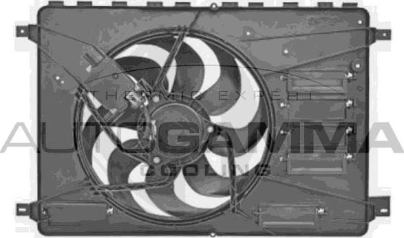 Autogamma GA200913 - Ventilators, Motora dzesēšanas sistēma autodraugiem.lv