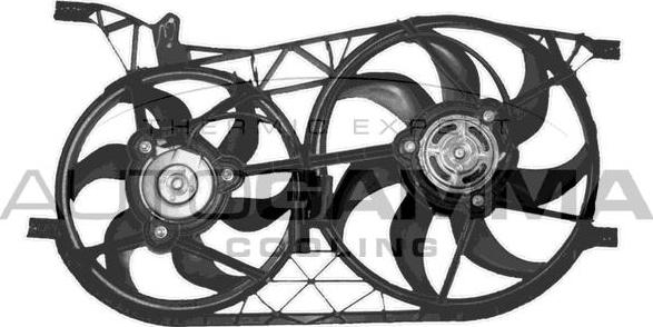 Autogamma GA200860 - Ventilators, Motora dzesēšanas sistēma autodraugiem.lv