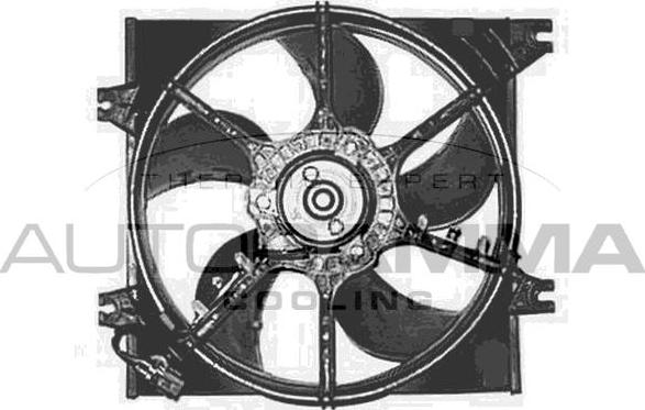 Autogamma GA200795 - Ventilators, Motora dzesēšanas sistēma autodraugiem.lv