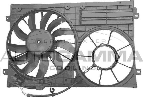 Autogamma GA221024 - Ventilators, Motora dzesēšanas sistēma autodraugiem.lv