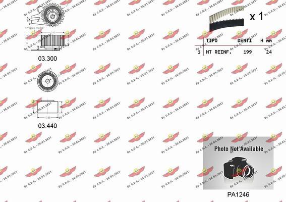 Autokit 04.5277PA - Ūdenssūknis + Zobsiksnas komplekts autodraugiem.lv