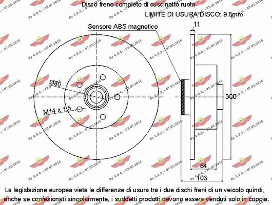 Autokit 01.98026 - Bremžu diski autodraugiem.lv