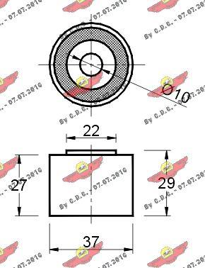 Autokit 03.80202 - Parazīt / Vadrullītis, Ķīļrievu siksna autodraugiem.lv