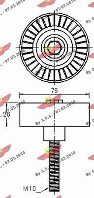 Autokit 03.81465 - Parazīt / Vadrullītis, Ķīļrievu siksna autodraugiem.lv