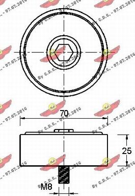 Autokit 03.81230 - Parazīt / Vadrullītis, Ķīļrievu siksna autodraugiem.lv