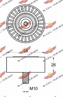 Autokit 03.82058 - Parazīt / Vadrullītis, Ķīļrievu siksna autodraugiem.lv