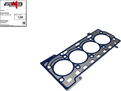 Automega 274716110 - Blīve, Motora bloka galva autodraugiem.lv