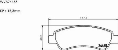 Automotor France ABP5469 - Bremžu uzliku kompl., Disku bremzes autodraugiem.lv