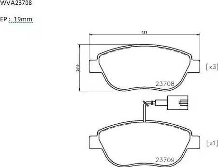 Automotor France ABP2602 - Bremžu uzliku kompl., Disku bremzes autodraugiem.lv