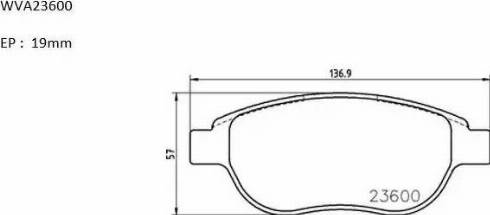 Automotor France ABP2005 - Bremžu uzliku kompl., Disku bremzes autodraugiem.lv