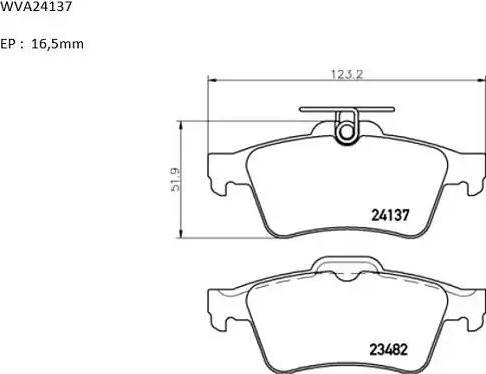 Automotor France ABP2014 - Bremžu uzliku kompl., Disku bremzes autodraugiem.lv