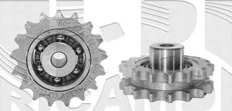 Autoteam A00652 - Spriegotājrullītis, Gāzu sadales mehānisma piedziņas siksna autodraugiem.lv