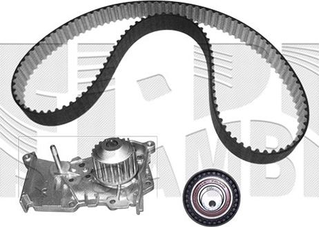 Autoteam KATW1706 - Ūdenssūknis + Zobsiksnas komplekts autodraugiem.lv