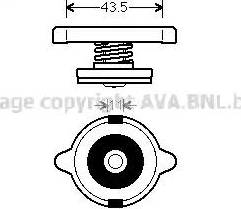 Ava Quality Cooling 980014 - Vāciņš, Radiators autodraugiem.lv