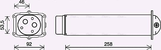 Ava Quality Cooling AI4416 - Starpdzesētājs autodraugiem.lv