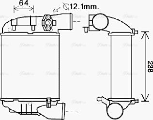 Ava Quality Cooling AI 4186 - Starpdzesētājs autodraugiem.lv