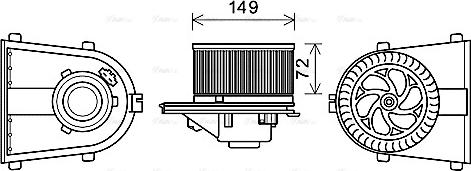 Ava Quality Cooling AI8378 - Salona ventilators autodraugiem.lv